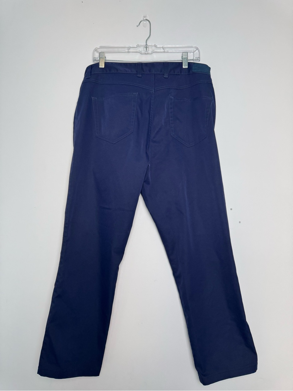Peter Millar Men's Navy Straight-Leg Performance Pants Golf Chinos EB66 36X28 - Picture 3 of 7